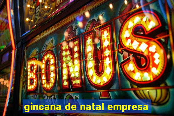 gincana de natal empresa